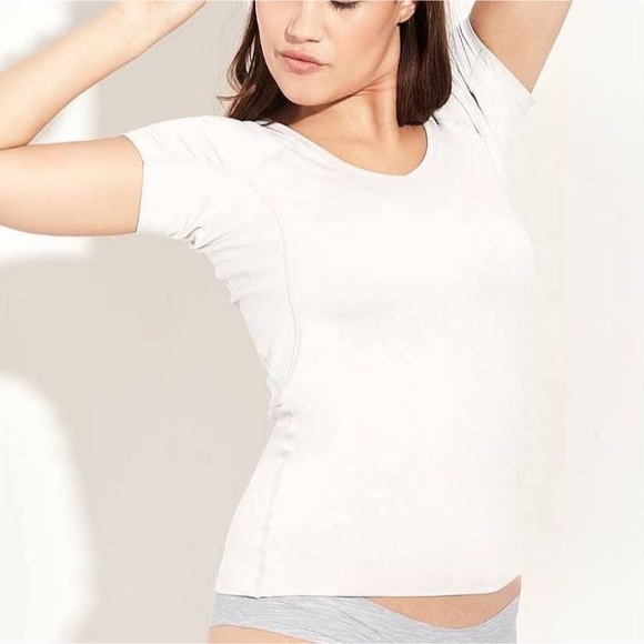 NWT Knix Don’t Sweat It T Shirt White - Picture 10 of 10